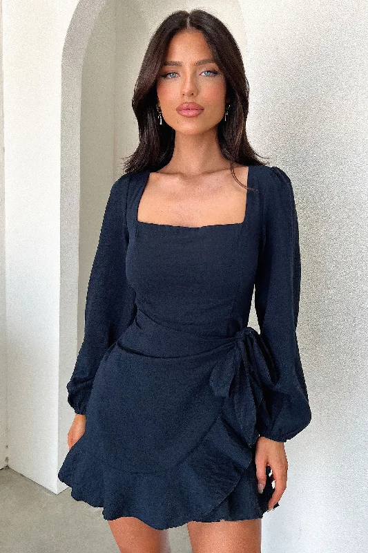 Low-cut dresses for womenSilvana Dress - Navy