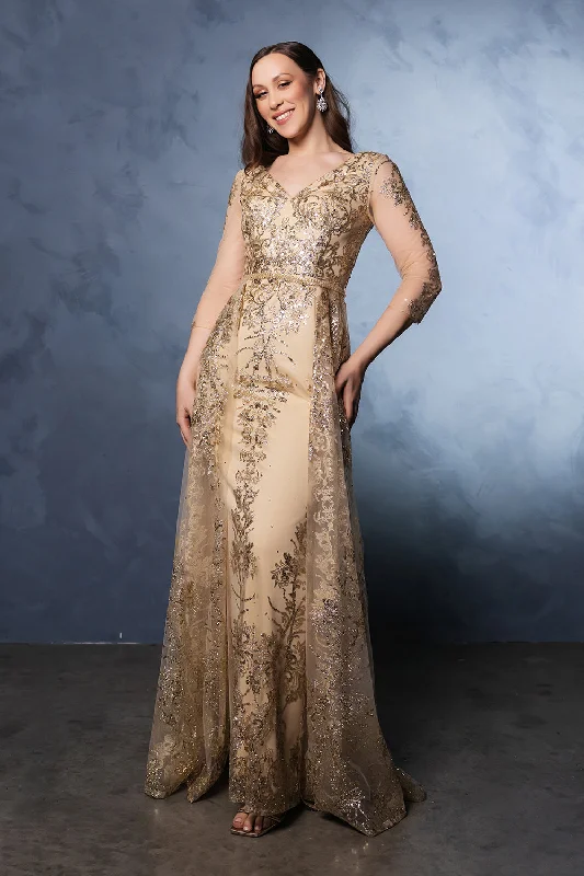 Low-cut dresses for womenMay Queen MQ2000 - V-Neck Dress
