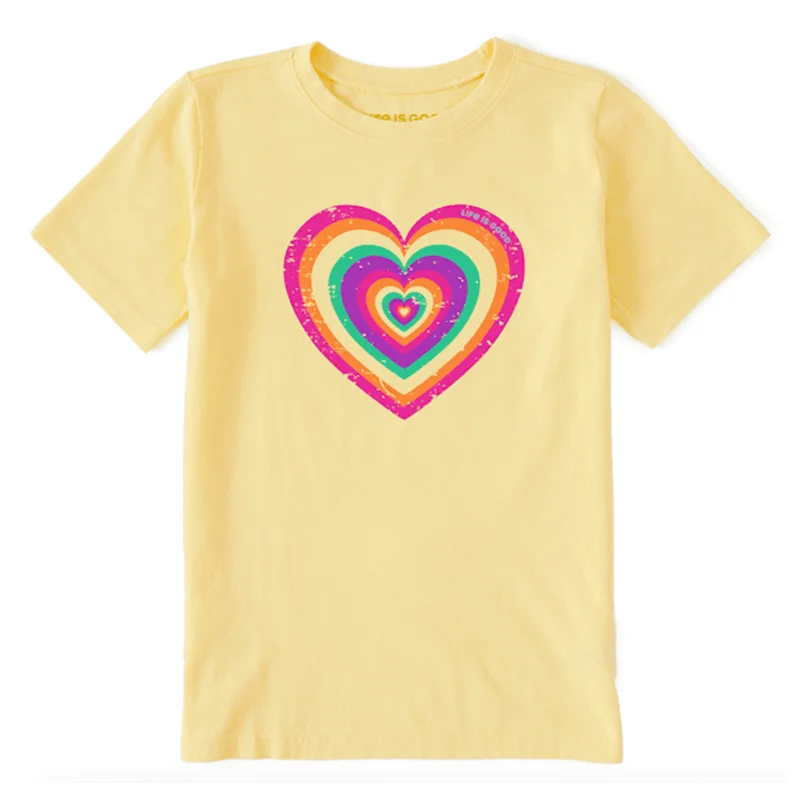 choosing the right detergent for short-sleeved shirts for menKids Fun Heart Crusher Tee