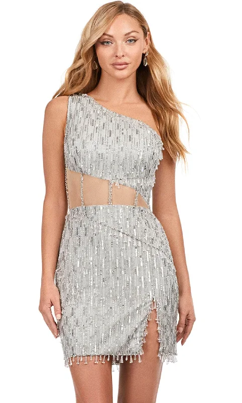 Loose-fitting dresses for womenAshley Lauren 4595 - Sequin Dress