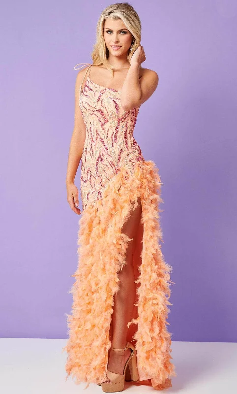Limited edition dresses for collectorsRachel Allan 70412 - One-shoulder Gown