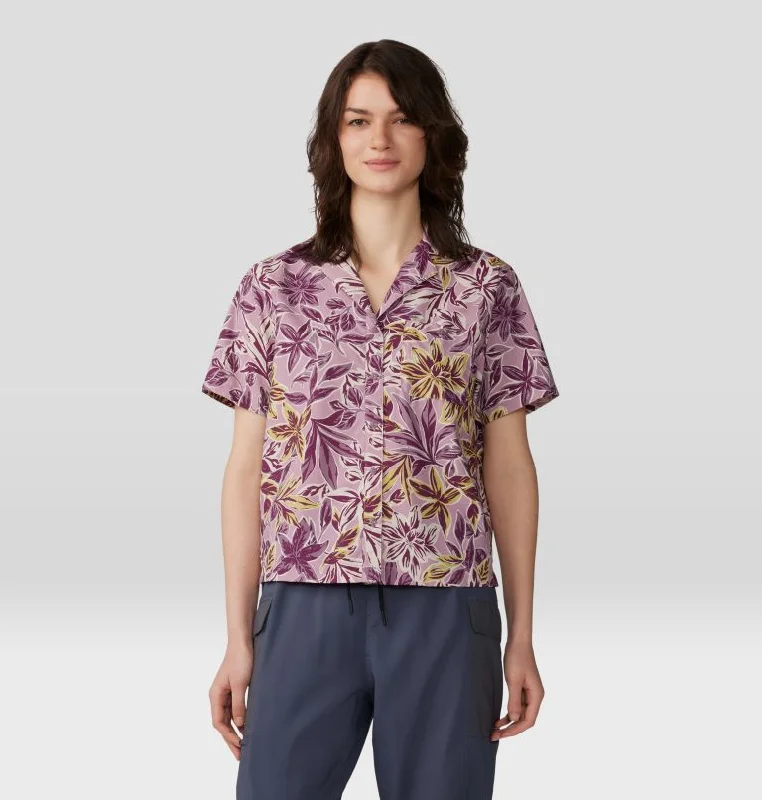 short-sleeved men's clothing featuring breathable fabricWomen's Trail Sender Short Sleeve - Pink Moonstone