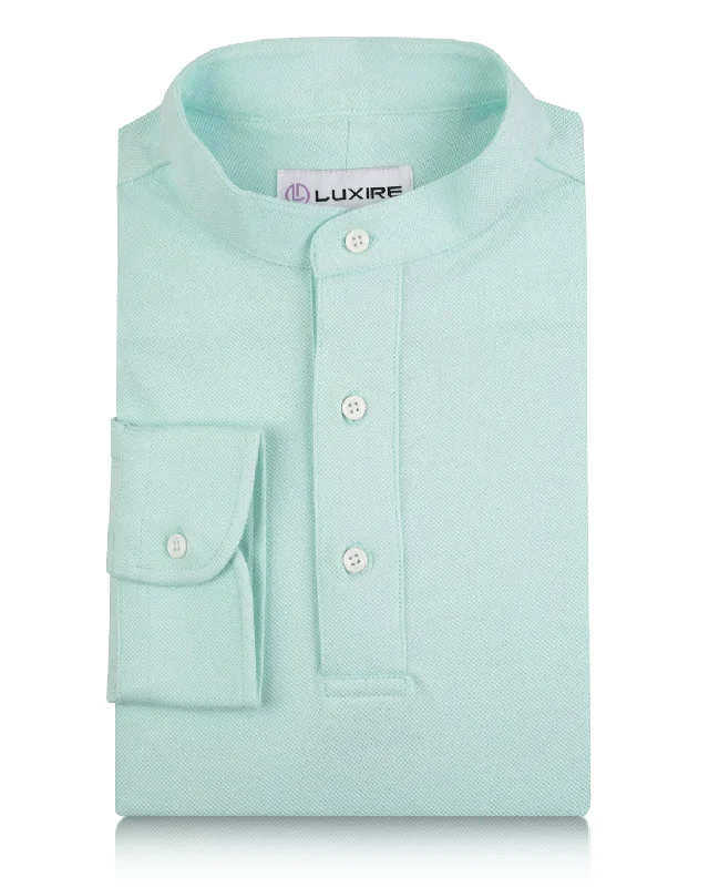 denim jackets for menMint Blue Polo T-shirt