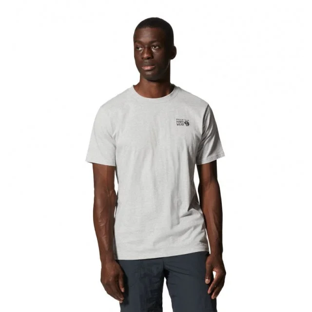 ironing short-sleeved men's tops without wrinklesMen's MHW Back Logo Short Sleeve