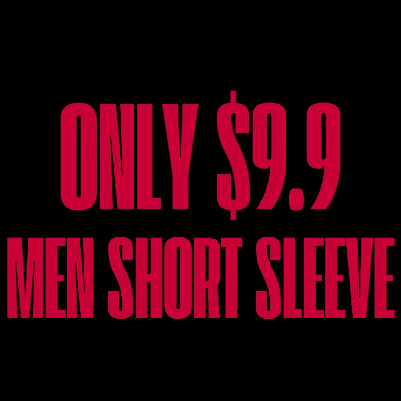short-sleeved men's shirts with a chest pocketSpecial product for $9.9, no free shipping, no return or exchange, no discounts, year-end big promotion, email fan benefits.-Men's short sleeve knitwear
