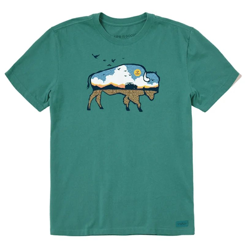 must-have short-sleeved shirts for men this seasonMen's Buffalo Landscape Crusher Tee