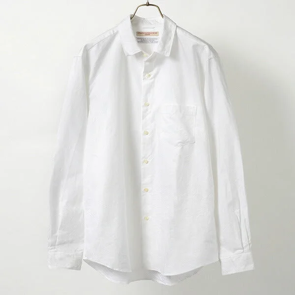 short-sleeved shirts for menROCOCO / American Ox Wide Shirt Regular Collar