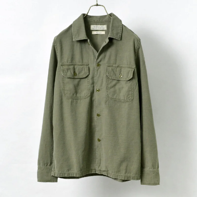 short-sleeved shirts for menREMI RELIEF / Military shirt Normal