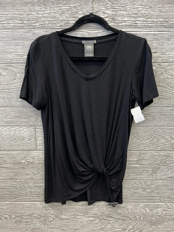 Running women's topsTop Short Sleeve By Matty M In Black, Size: S