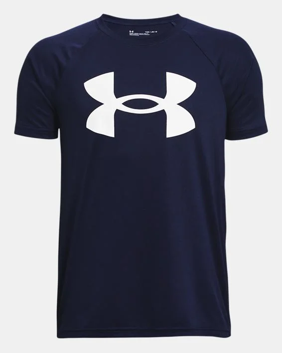 budget-friendly short-sleeved tops for menBoys' Ua Tech Big Logo Short Sleeve