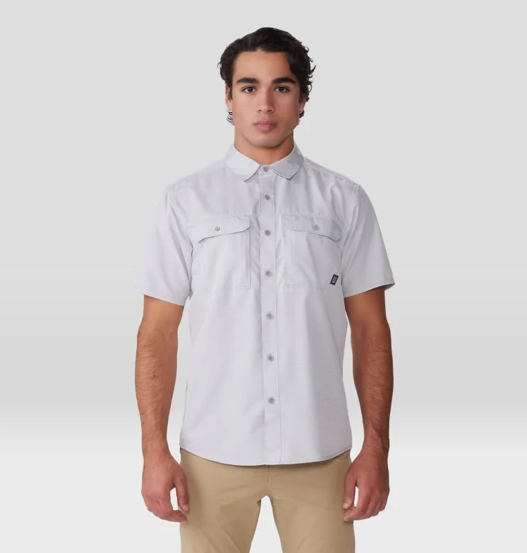 short-sleeved tops for men with an adjustable cuffMen's Canyon Short Sleeve Shirt - Light Dunes