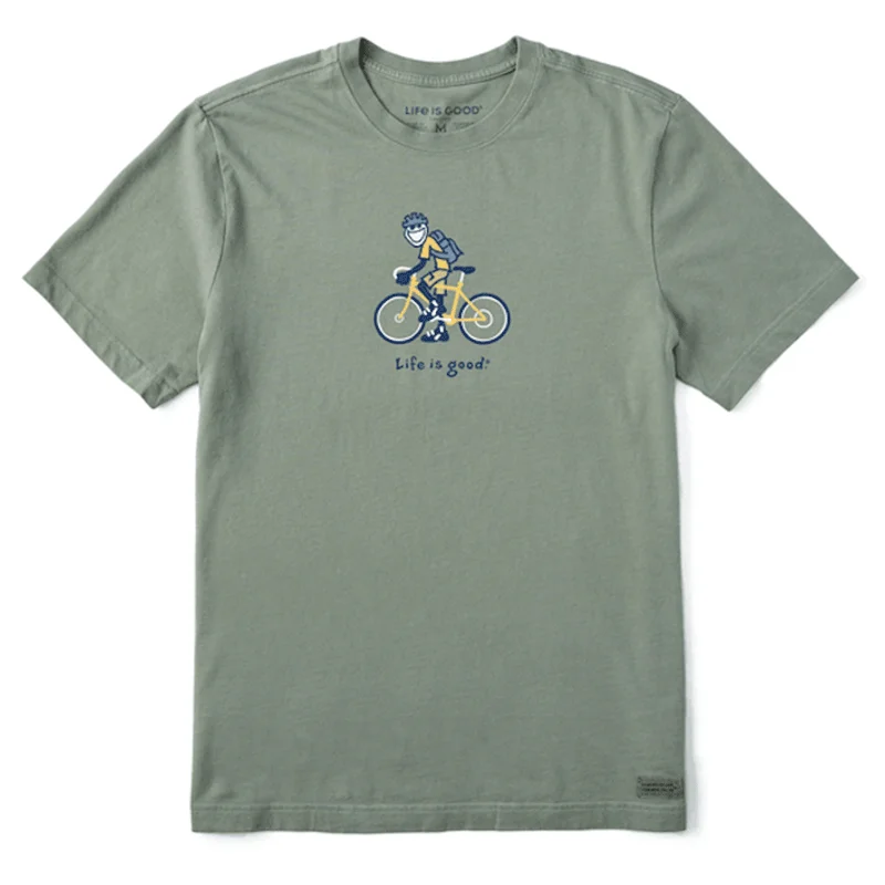 short-sleeved tops for men with a classic designMen's Jake Biking Crusher-LITE Tee