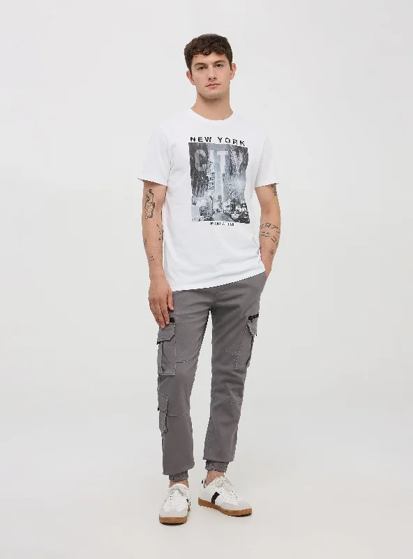 cable-knit sweaters for menMan's Short-sleeved T-shirt