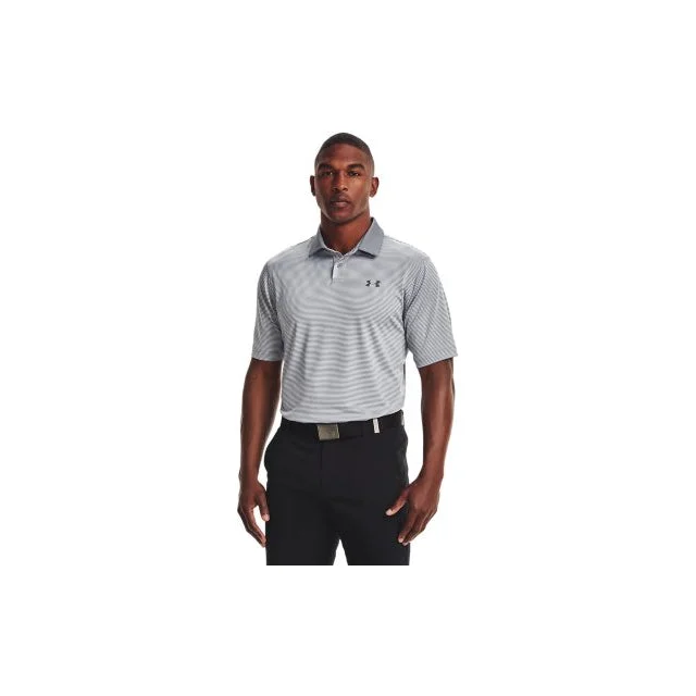 men's short-sleeved shirtsMen's Performance Stripe Polo