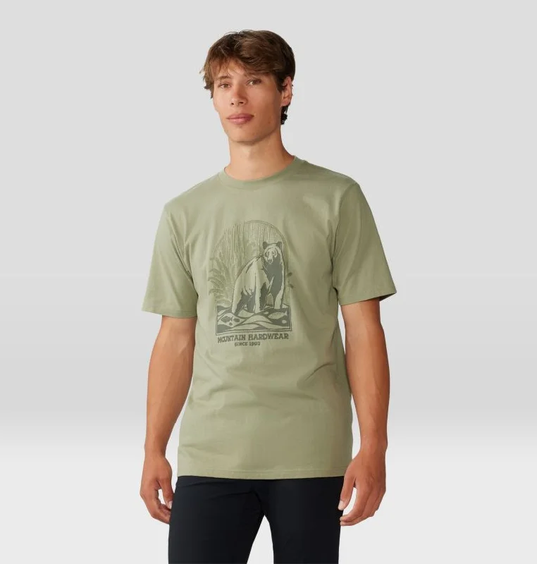 casual short-sleeved shirts for everyday wearMen's Grizzly Bear Short Sleeve - Mantis Green
