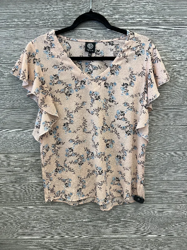 Crew neck women's topsTop Short Sleeve By Bobeau In Pink, Size: S