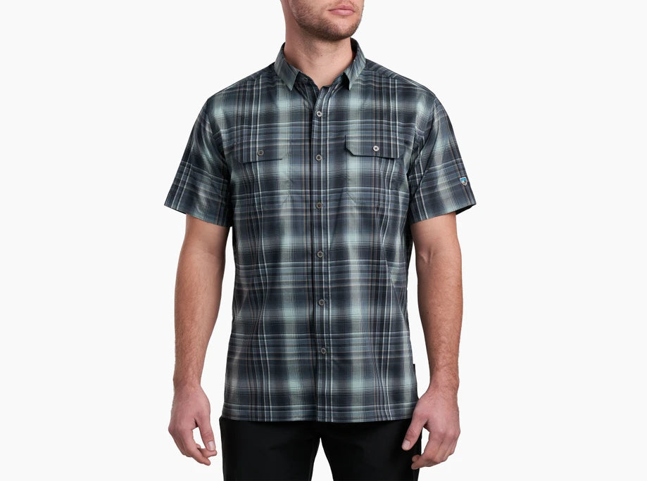 care instructions for short-sleeved men's clothingMen's Response Short-Sleeve - Deep River Blue