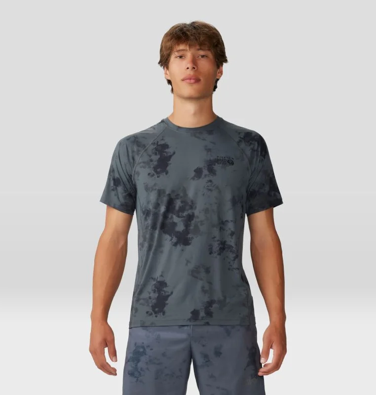 streetwear-inspired short-sleeved shirts for menMen's Crater Lake Short Sleeve - Volcanic Nebula Print