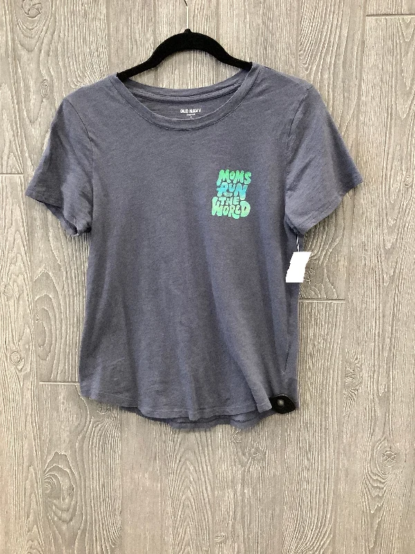 Lightweight women's topsTop Short Sleeve By Old Navy In Blue, Size: S