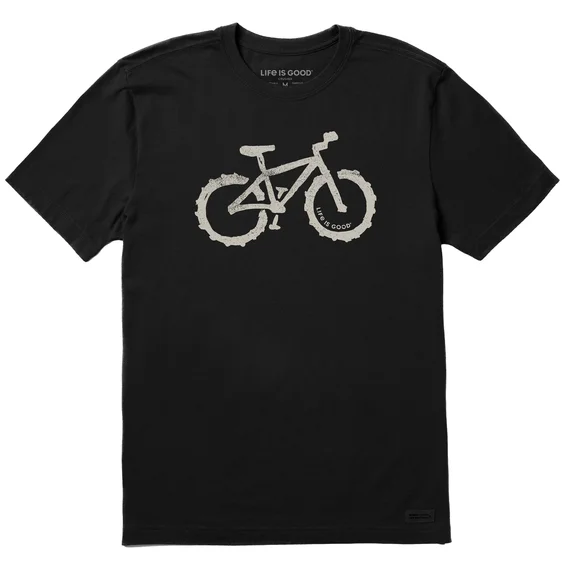 short-sleeved tops for men that are perfect for both casual and dressy occasionsMen's Fat Tire Mountain Bike Short Sleeve Tee