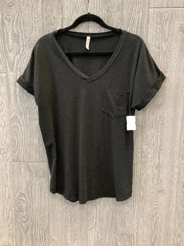 Oversized women's topsTop Short Sleeve By Mts In Black, Size: S