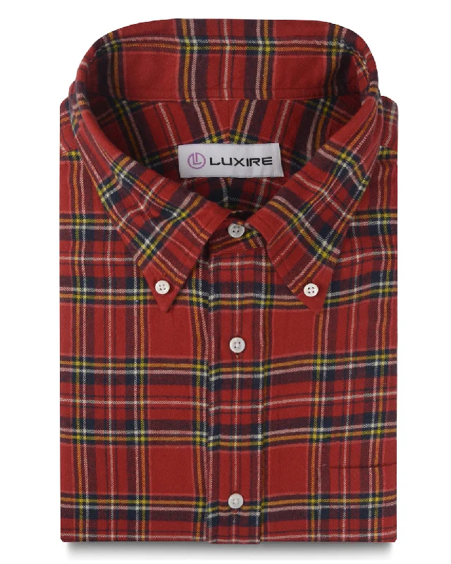 bomber jackets for menRed Navy Classic Checks