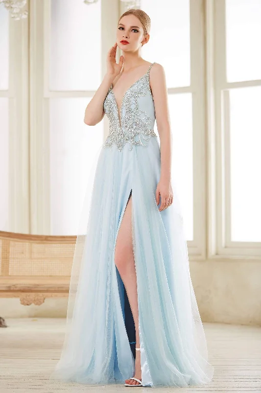 Layering dresses for versatile stylingJ'Adore Dresses - J14042 Embellished Sleeveless A-Line Prom Dress