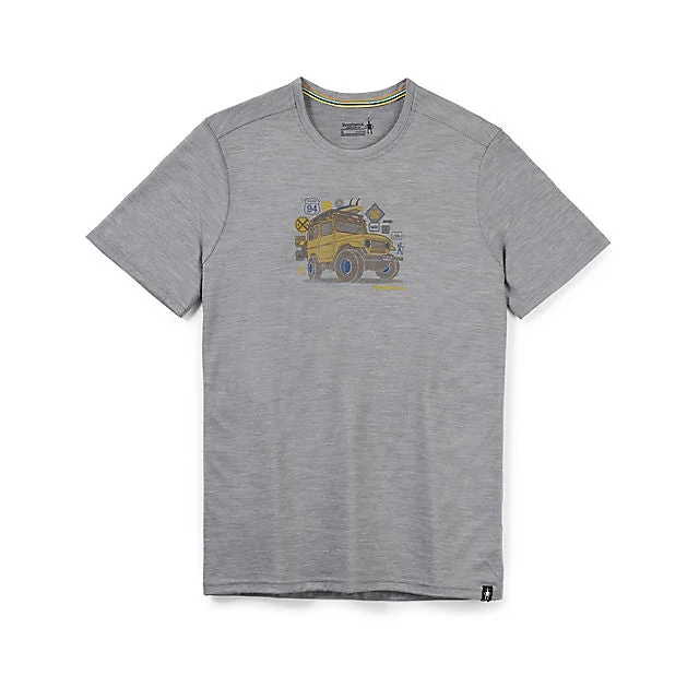 unique short-sleeved tops for men that stand out in a crowdMen's Merino Sport 150 Overland Adventure Short Sleeve Graphic Tee