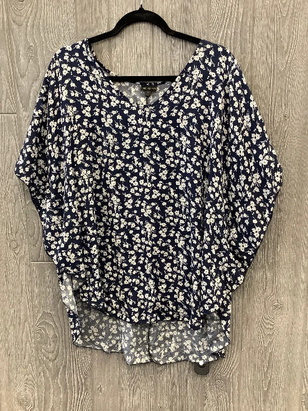 Solid color women's topsTop Short Sleeve By Coco And Carmen In Blue, Size: S