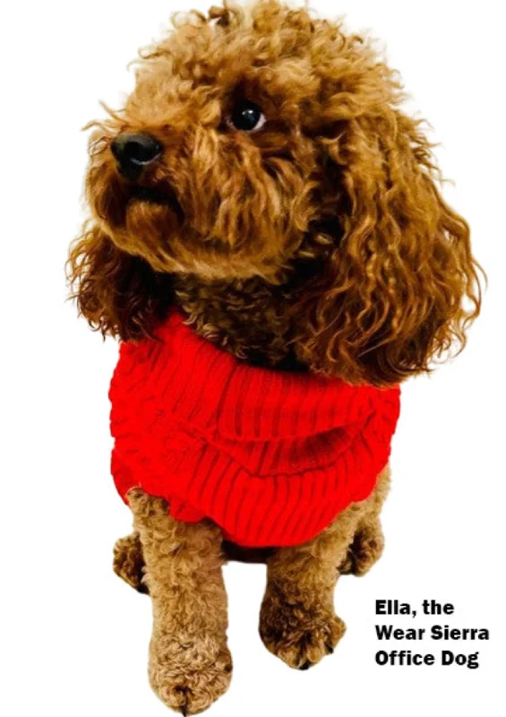 crew neck shirts for menDogs and Cats Colorful Knitted Turtleneck Sweater for Dogs