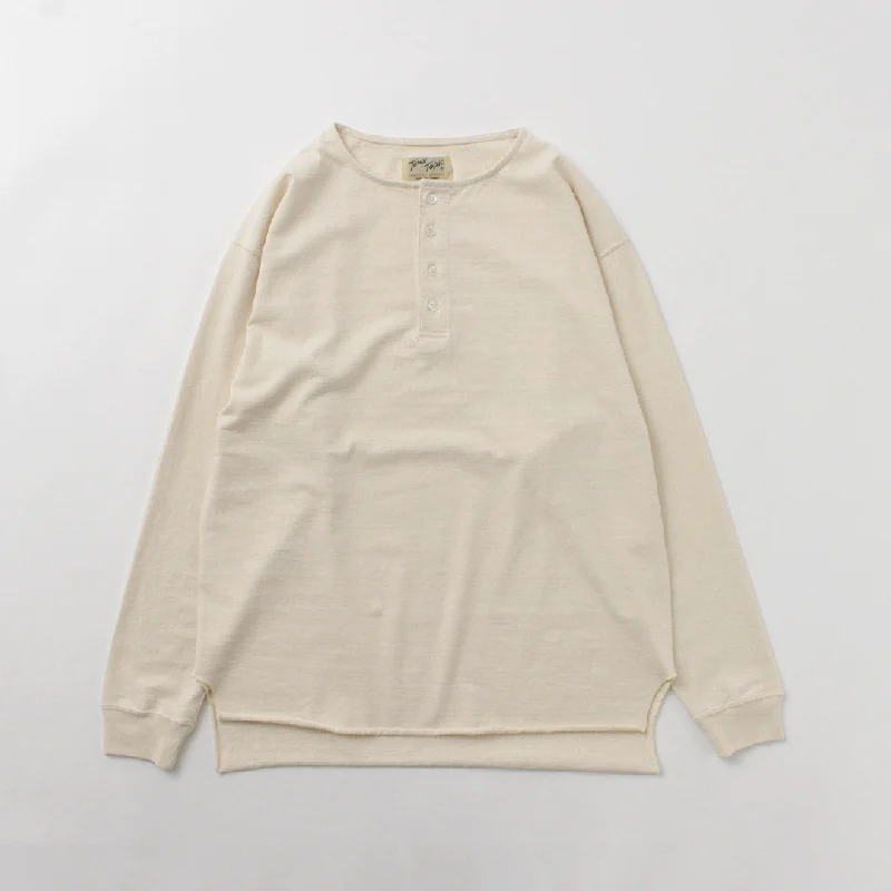 formal vests for menTOWN TOPIC / Ankle Henley L/S Tee