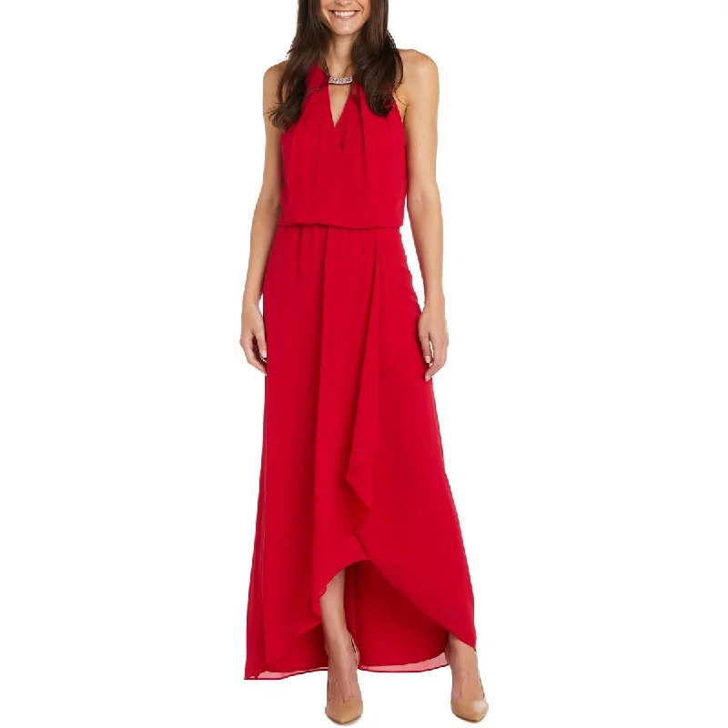 Statement dresses for making a fashion statementR&M Richards Womens Embellished Long Evening Dress