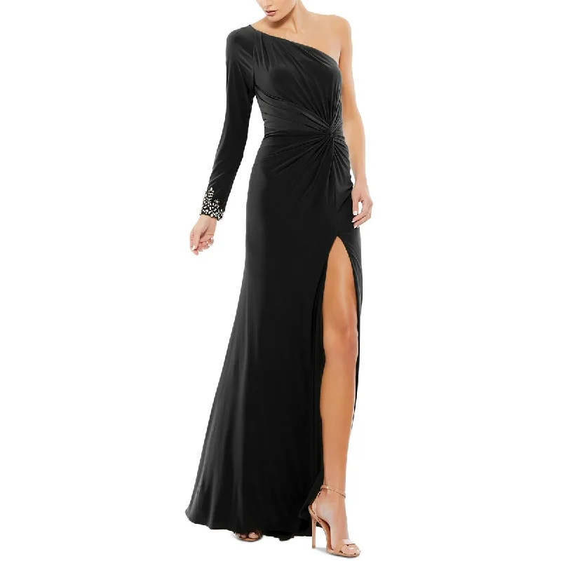 Glamour dresses for red carpet appearancesIeena for Mac Duggal Womens Jersey Long Evening Dress