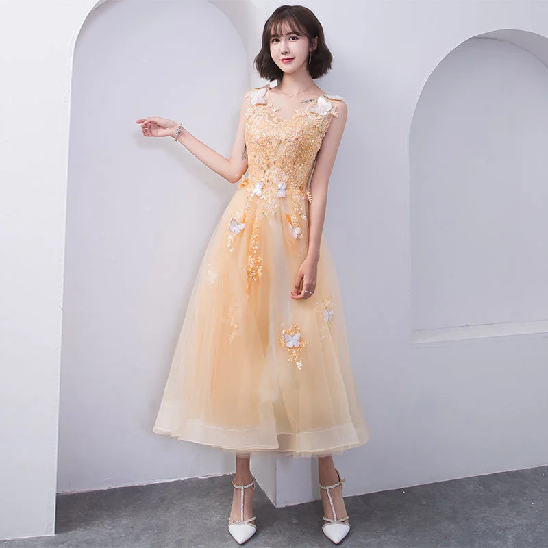 Women's casual dressesCute v neck tulle lace short prom dress cocktail dress  8310