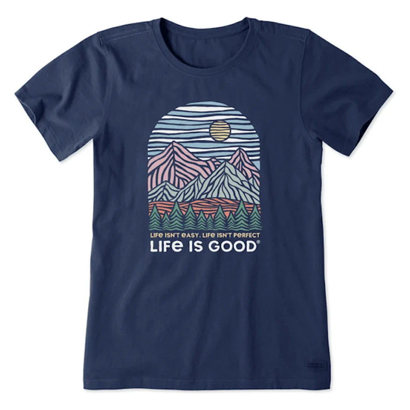short-sleeved shirts for men that are easy to care forWomen's Life isn't Easy Short Sleeve Tee