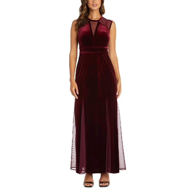 Sustainable dresses for eco-conscious womenNW Nightway Womens Velvet Long Evening Dress