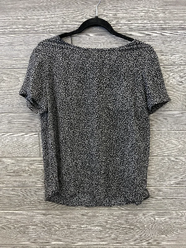 Elegant women's topsTop Short Sleeve By Lc Lauren Conrad In Black, Size: S
