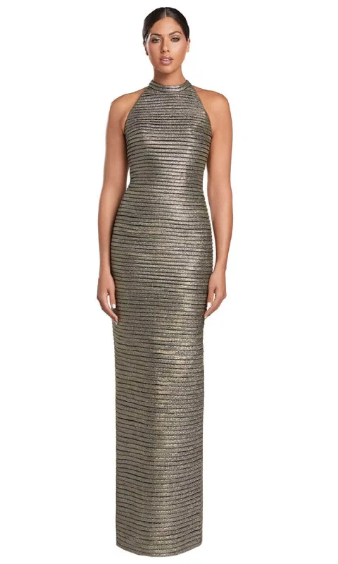 Floral dresses for womenAlexander by Daymor 2065F24 - Sleeveless Glitter Evening Gown