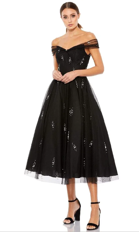 Limited edition dresses for collectorsIeena Duggal 26498 - Foldover Beaded Gown