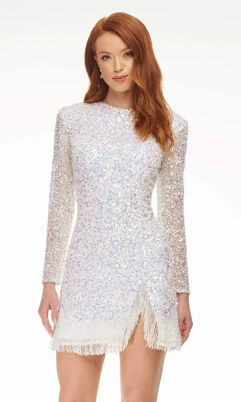 Cap sleeve dresses for womenAshley Lauren 4438