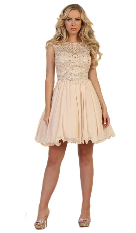 Velvet dresses for winterMay Queen MQ1567