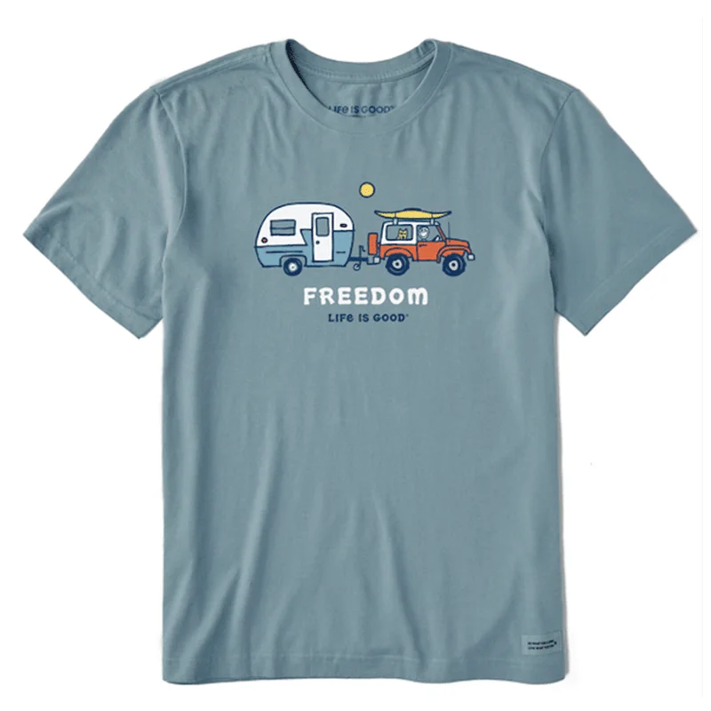 men's short-sleeved shirts with a modern twistMen's Jake and Rocket Freedom Crusher-LITE Tee