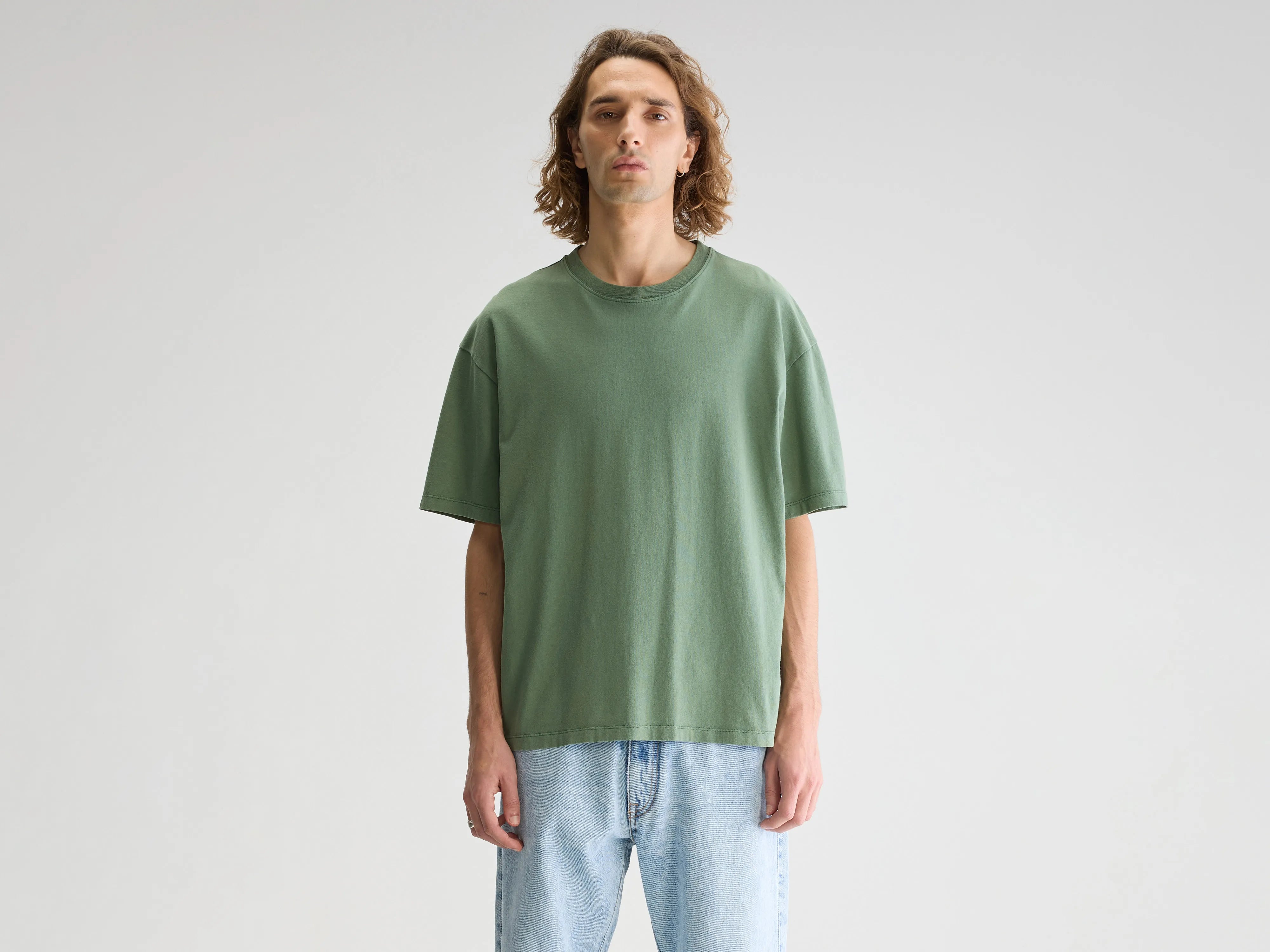 short-sleeved shirts for men with a tailored lookVouch short-sleeve t-shirt (251 / M / CACTUS)