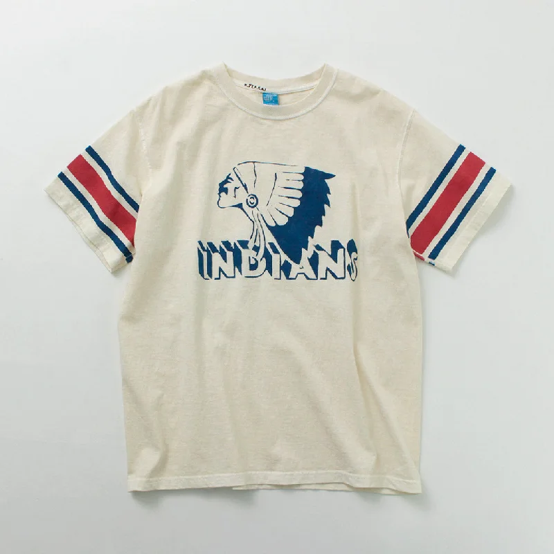 waistcoats for menGOOD ON / Vintage Sleeve Indian S/S T-Shirt