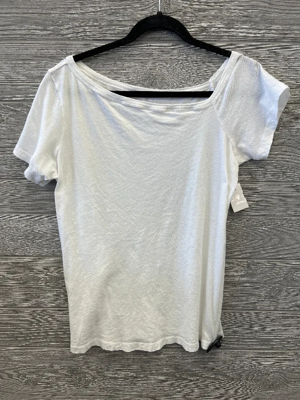Sustainable women's topsTop Short Sleeve By Lou And Grey In White, Size: S