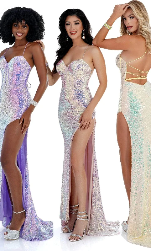 Patterned dresses for womenCecilia Couture 1509 - Sequin Gown