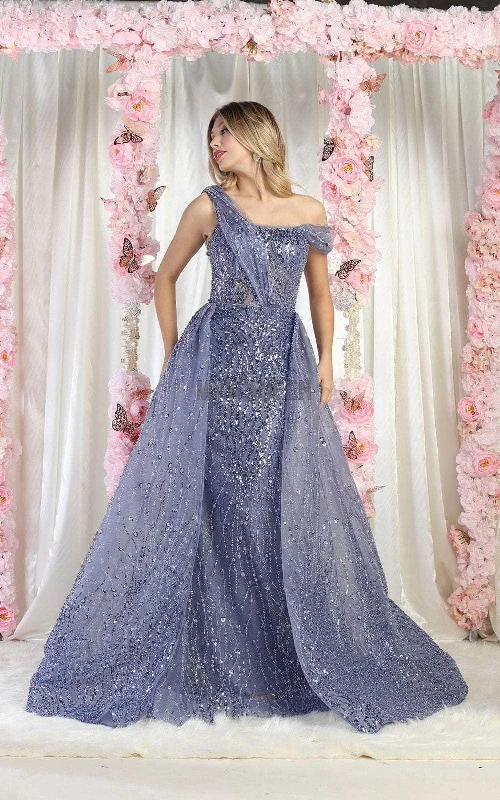Floral dresses for womenMay Queen RQ8029 - Overskirt Gown