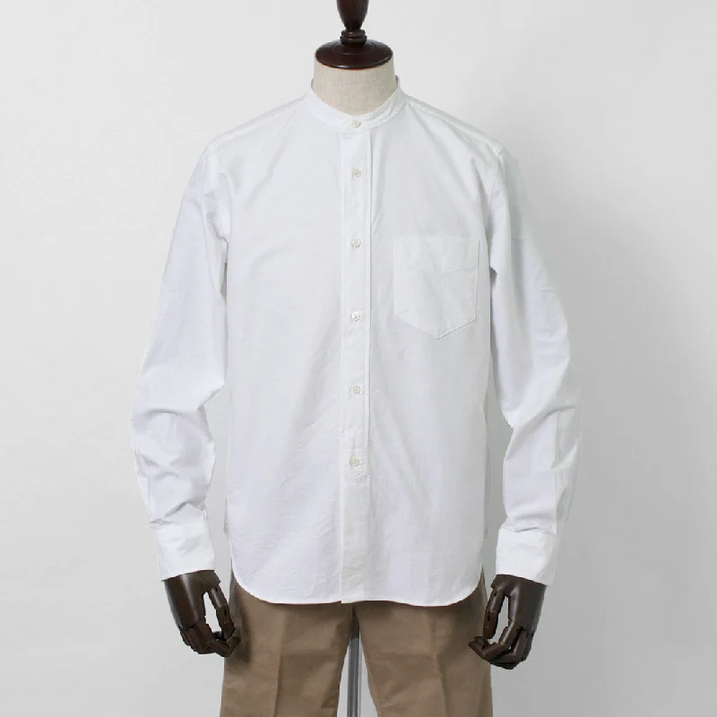 cable-knit sweaters for menROCOCO / American Ox Band Collar Shirt
