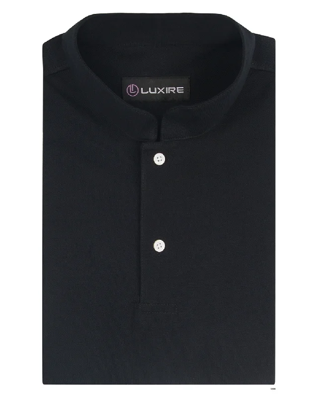 leather jackets for menMetal Black Polo T-shirt