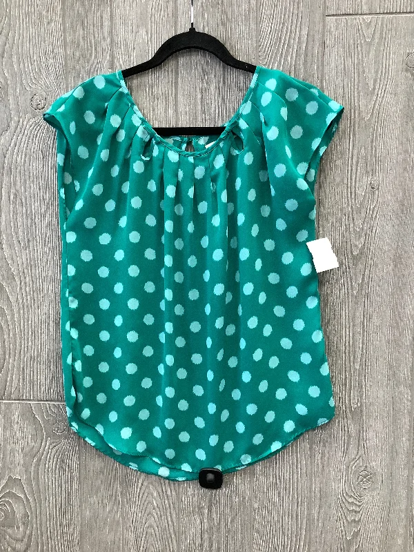 Cropped women's topsTop Short Sleeve By Lc Lauren Conrad In Green, Size: M